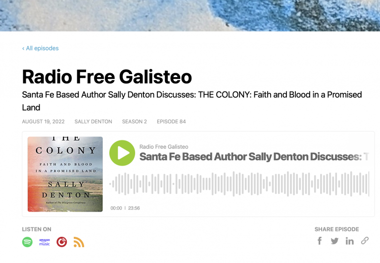 Radio Free Galisteo